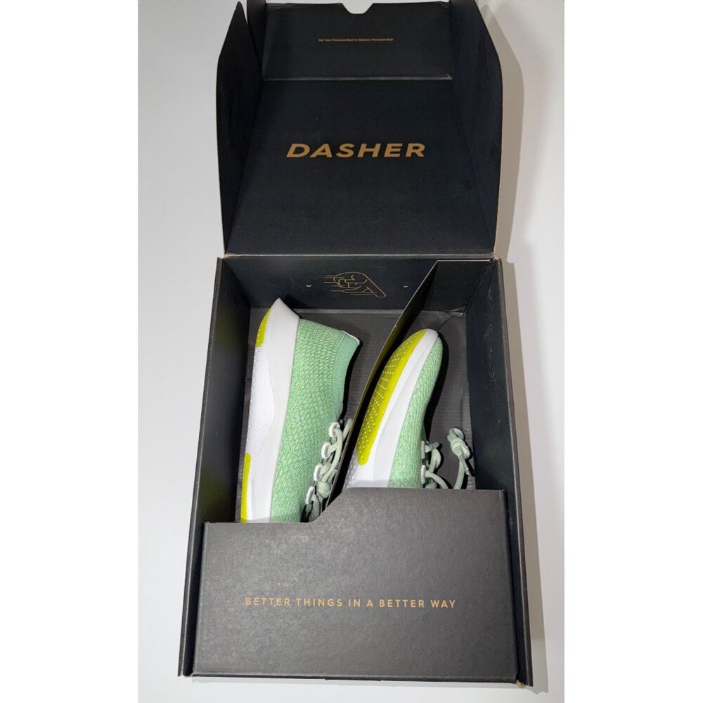 NWB Allbirds Tree Dasher Running Shoes Lyra Bright White Size M12 - Picture 5 of 7